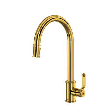 Rohl Armstrong U.4544HT-ULB-2 Pull Down Kitchen Faucet