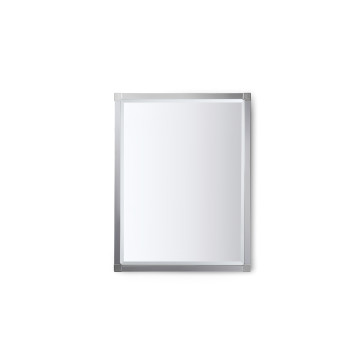 Glasscrafters Park Ave GC2430-4-SC-PA-BM-PC-EL Framed Mirrored Medicine Cabinet