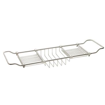 California Faucets 9550-PN Adjustable Bath Rack
