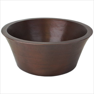 Linkasink C026 Small Double Wall Copper Vessel Sink