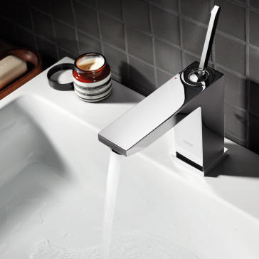 Brushed nickel faucet and stainless steel sink