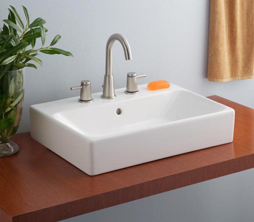 sink bathroom cheviot console overcounter lavatory sinks nuo antique counter ii vessel lowes