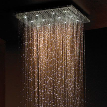 Jaclo 1620 Dlrc Spa Rettango Light Rain Canopy Showerhead