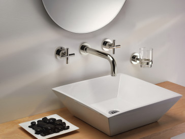 California Faucets To V6502 9 Tiburon Vessel Lavatory Wall