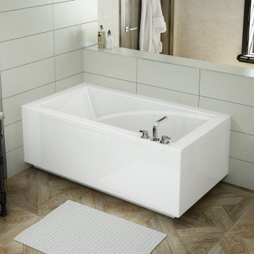 Maax 410008 000 Modulr 6032 Corner Soaker Tub