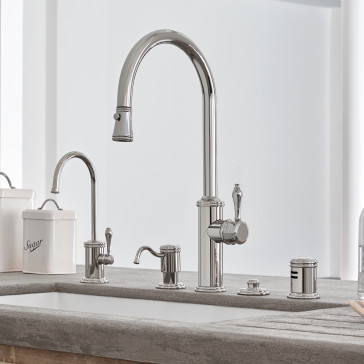 California Faucets K10 100 Davoli Pull Down Kitchen Faucet