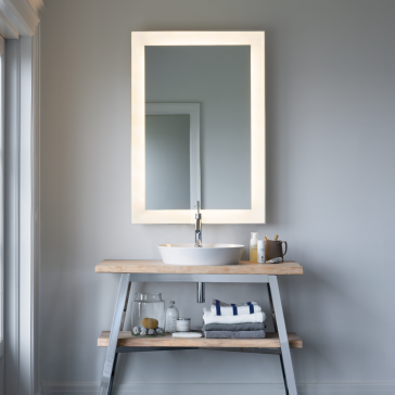 Duravit Cc964100000 Cape Cod 30 1 8 Quot Mirror With Lighting