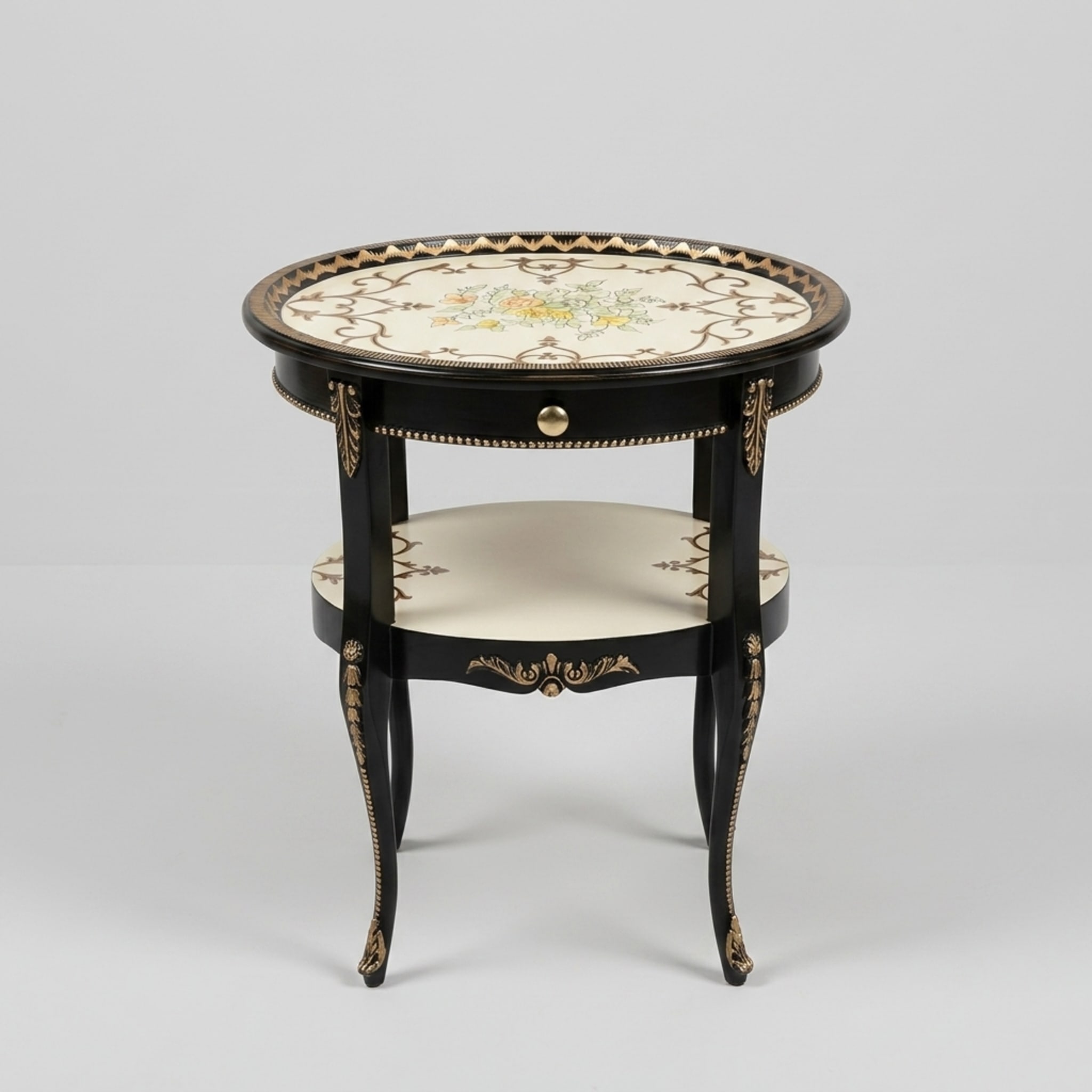 Grand Florentine French End Table