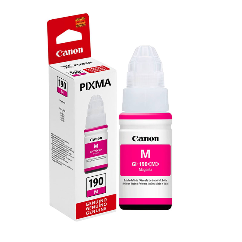 TINTA CANON GI-190M P/G3100/G2100 MAGENTA