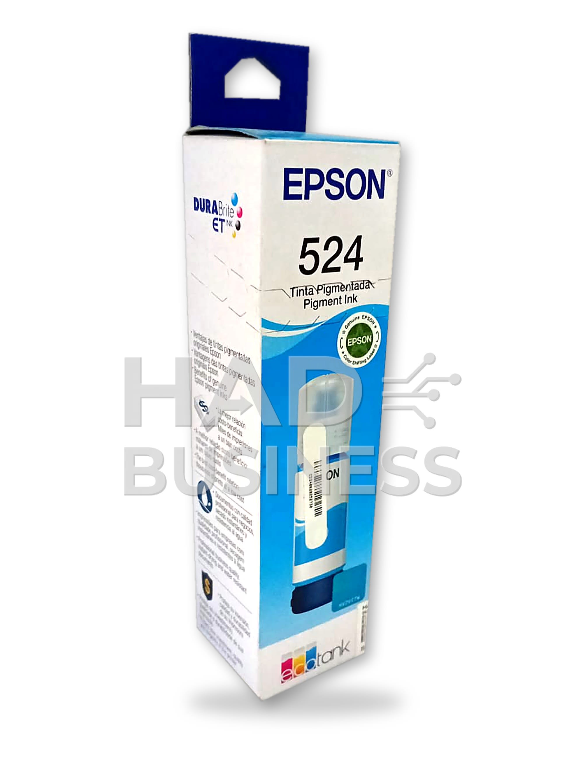 TINTA EPSON T524  CYAN P/ L6580/ L15150/ L15160
