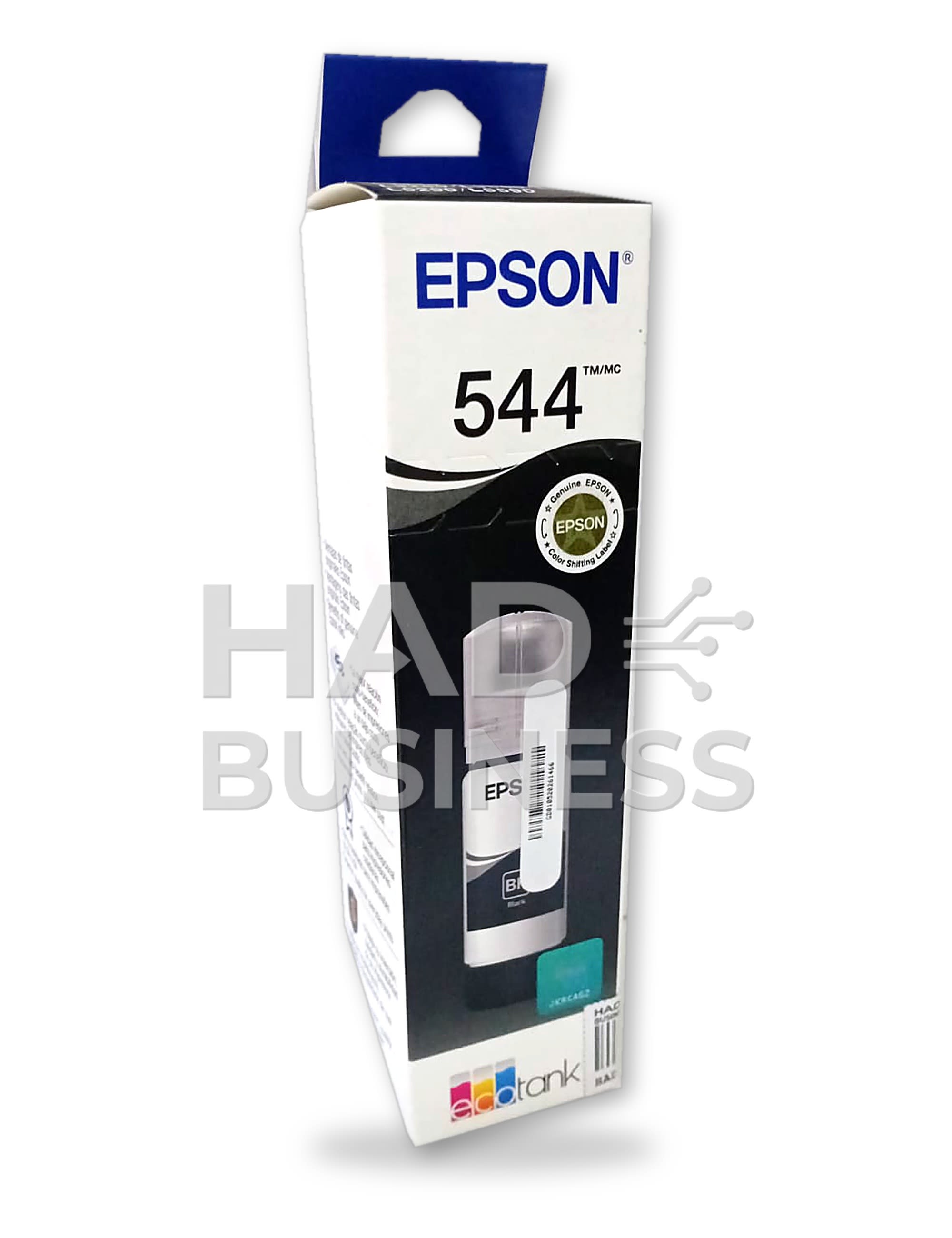 BOTELLA DE TINTA EPSON 544  NEGRO  65ML