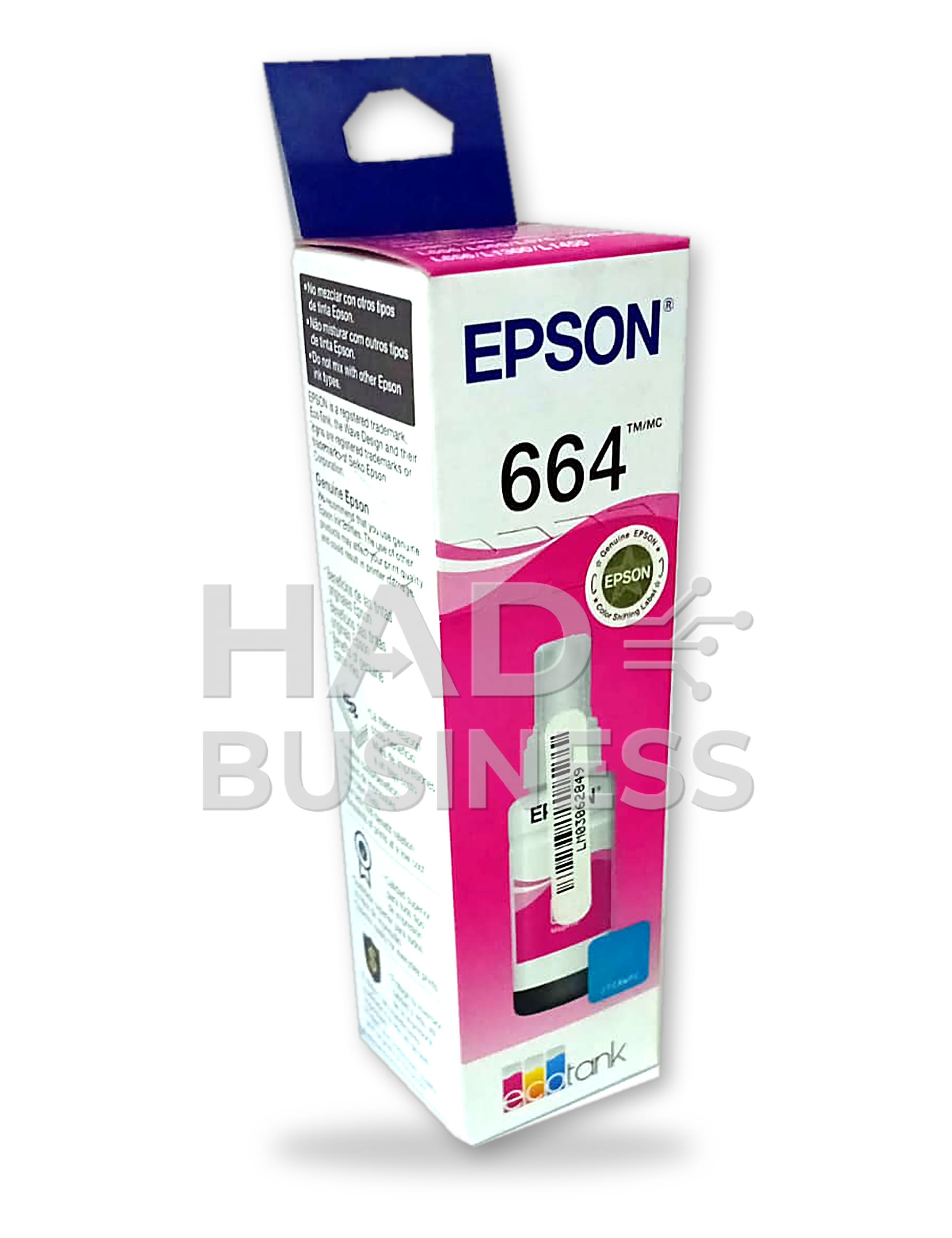 BOTELLA DE TINTA EPSON T664  MAGENTA