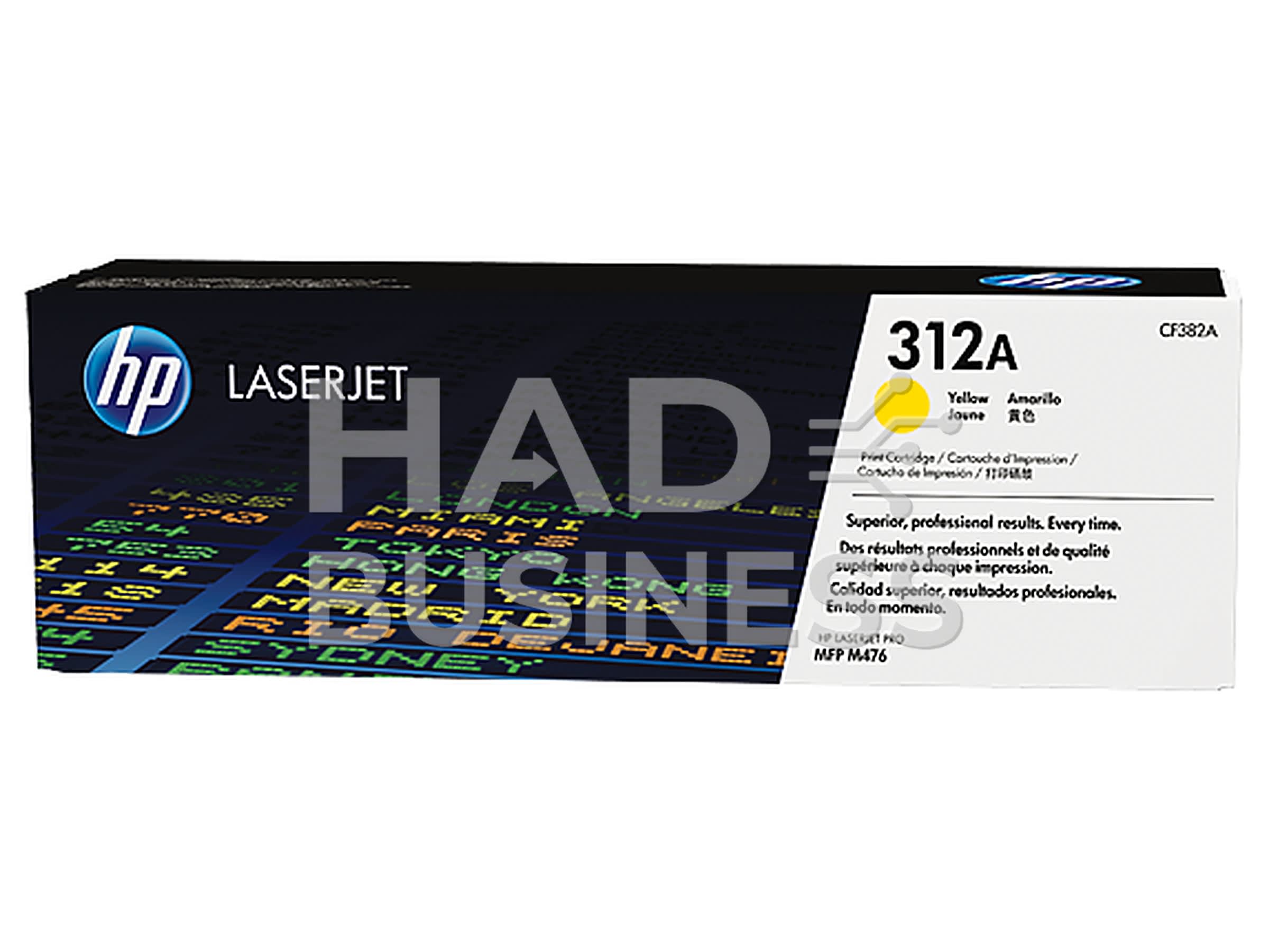 TONER HP CF382A 312A M476 YELLOW