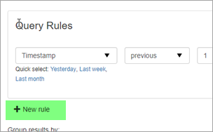 Add Query Rules for Spam Filtering