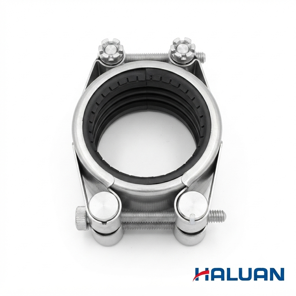 RUBBER EPDM SLEEVED GRIP-L TYPE STRAUB COUPLING 150A