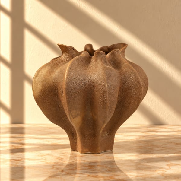 Dark Bronze Pomegranate Sculpture