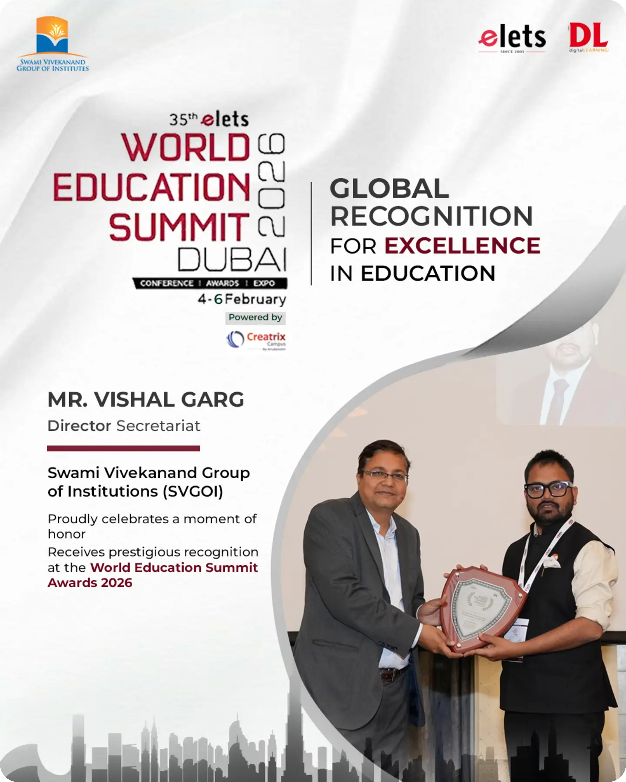 Global recognition graphic