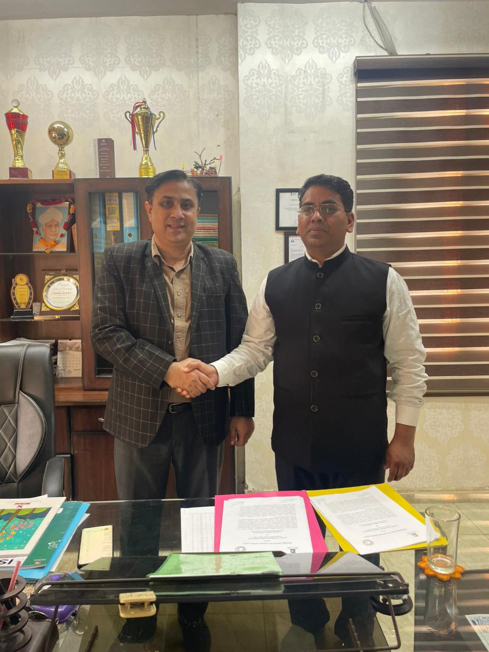Koul Pharmaceutical Distributors, Jammu MoU signing