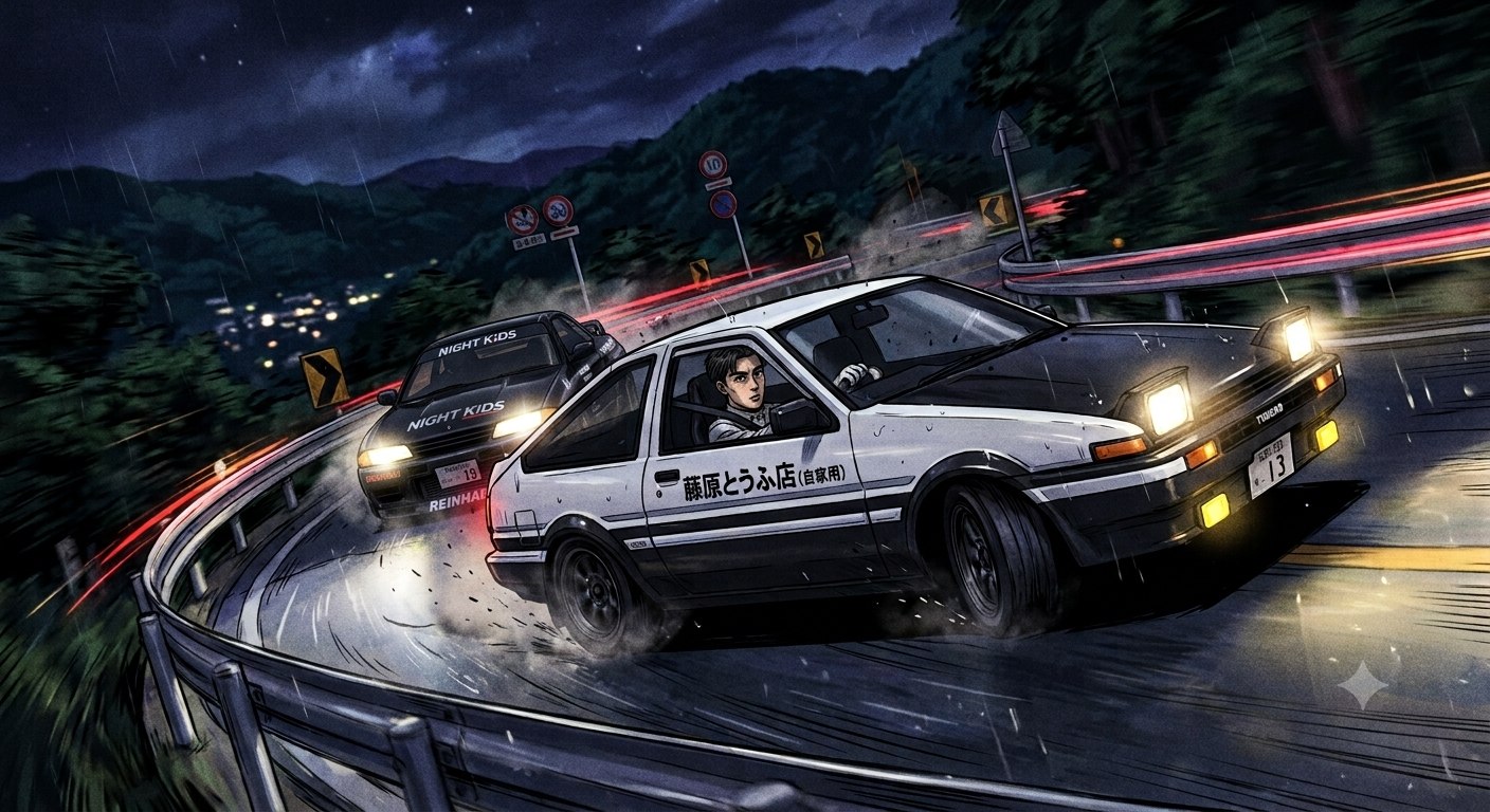 AE86 drift