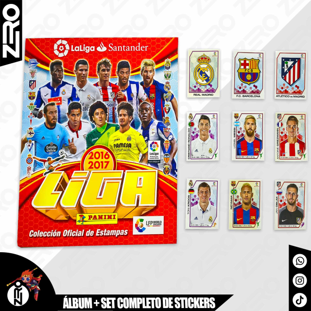 LIGA ESPAÑOLA 16/17 - PANINI