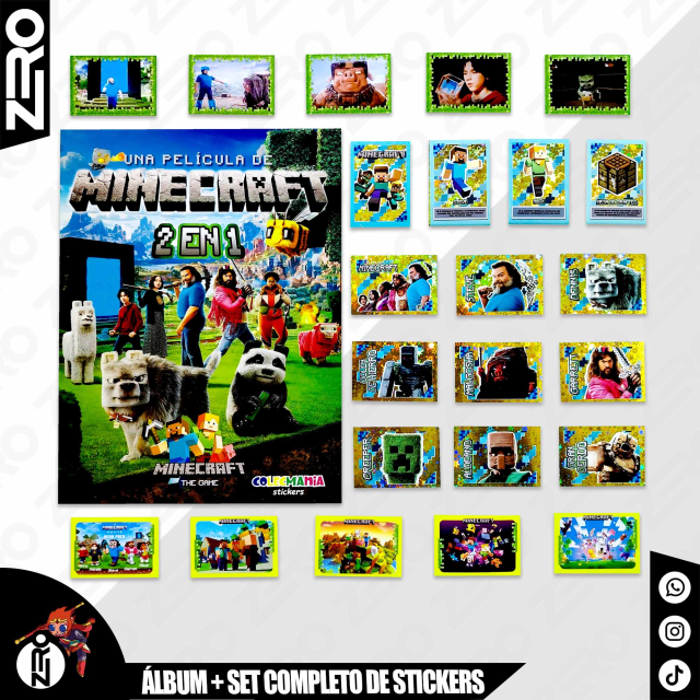 MINECRAFT 2 EN 1 