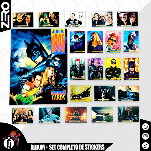 PEPSI CARDS BATMAN 