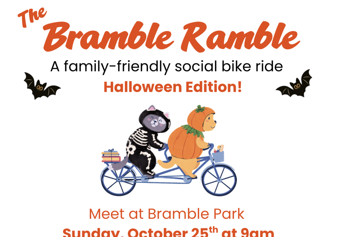 Bramble Ramble: A Family-Friendly Social Ride Halloween Edition 🎃