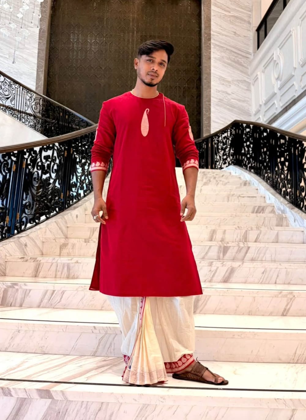 Handwoven Khadi Cotton Kurta
