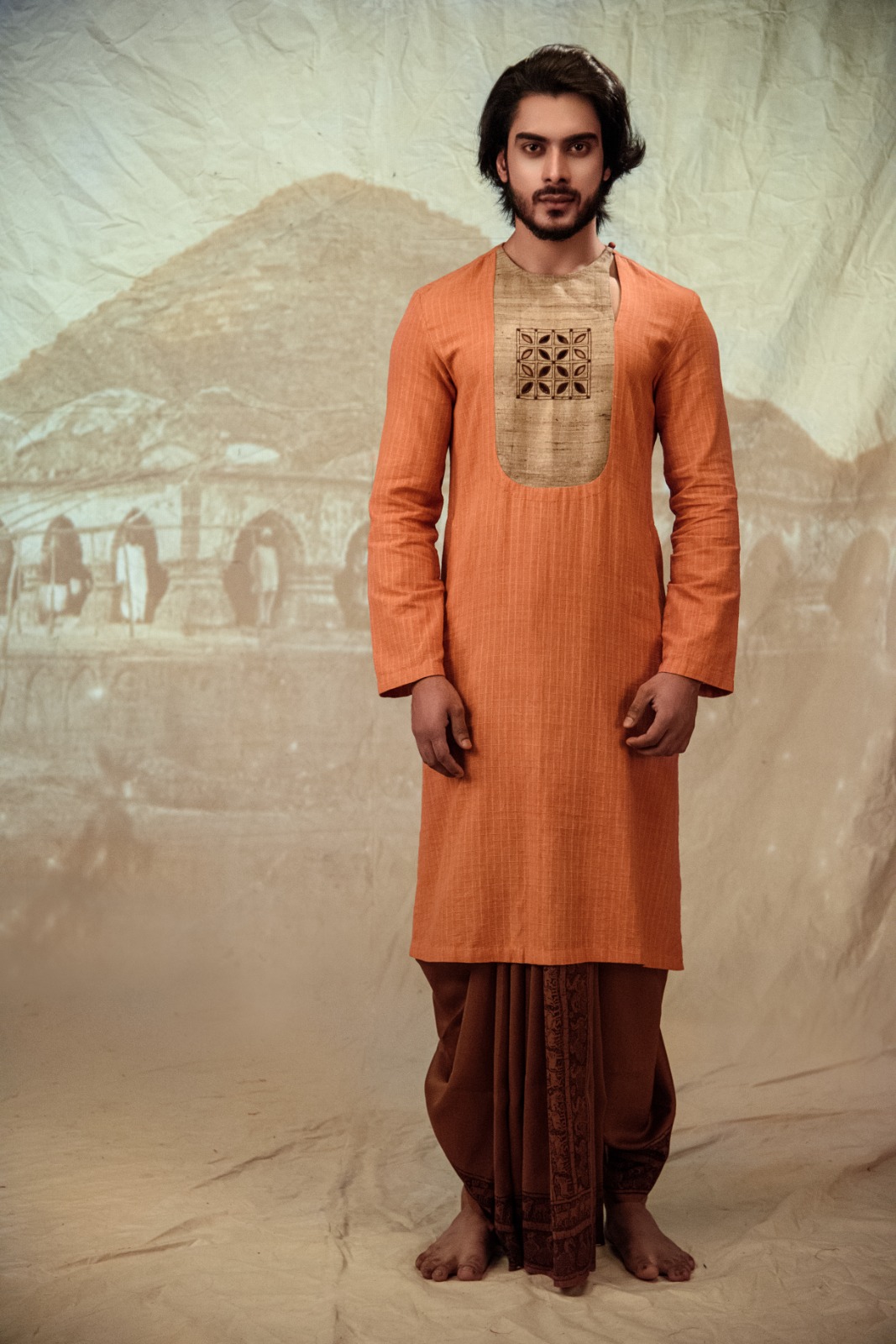 Handwoven Pure Cotton Kurta