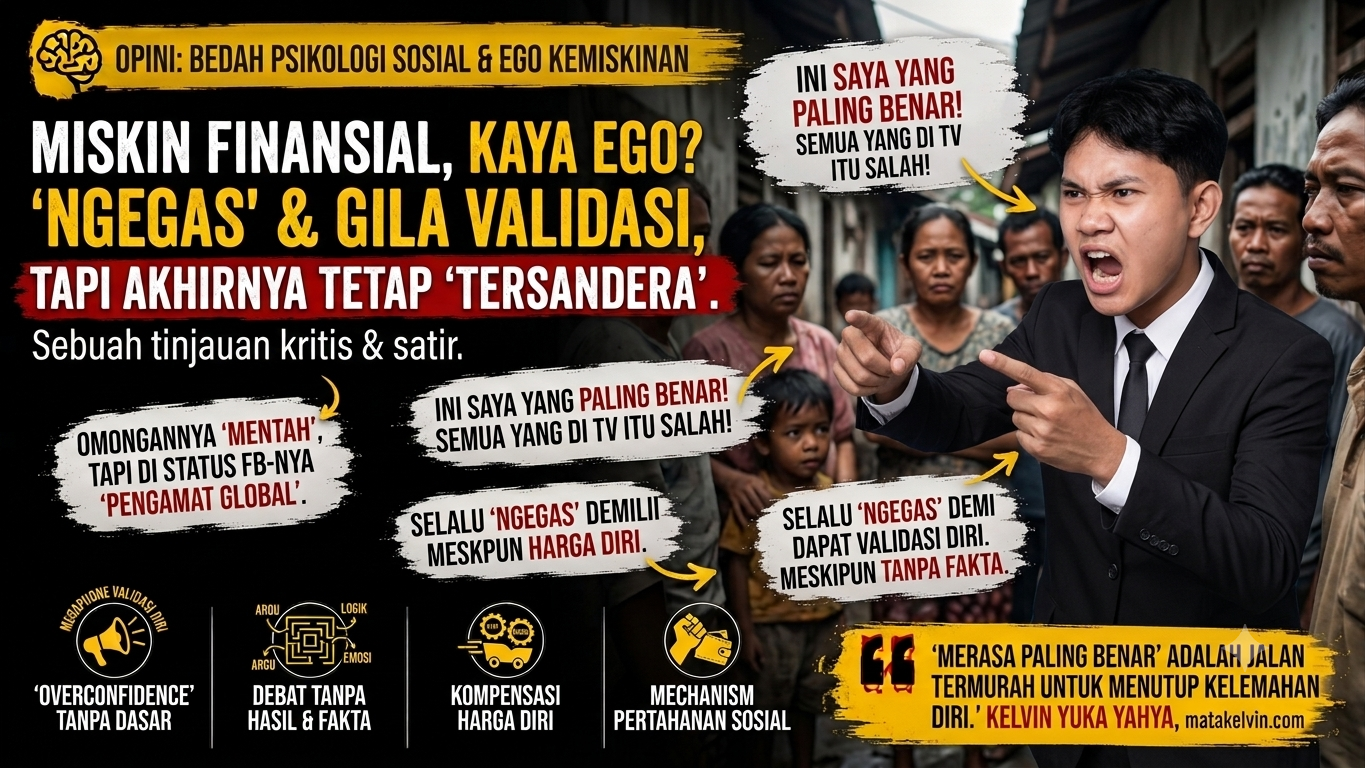 Kelvin : Mengapa Mereka yang Terjepit Ekonomi Sering Haus Validasi dan Mudah Emosi? Sebuah Tinjauan Sosial