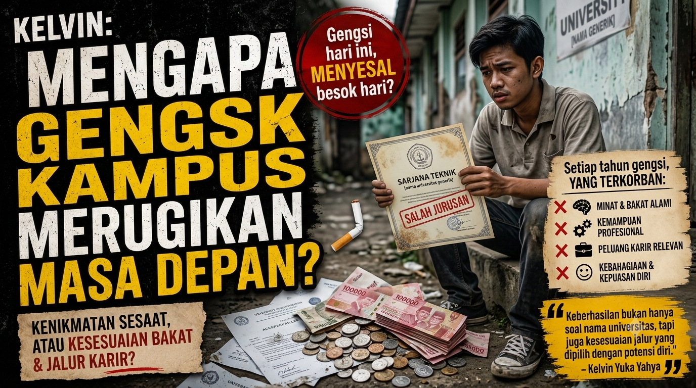 Gengsi Kampus atau Masa Depan? Mengapa Banyak Orang Memilih Universitas Top, tetapi Salah Jurusan?