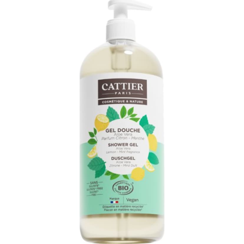 Gel douche sans sulfate - Citron Menthe