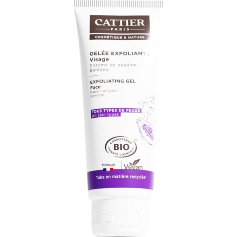 Gelée exfoliante visage