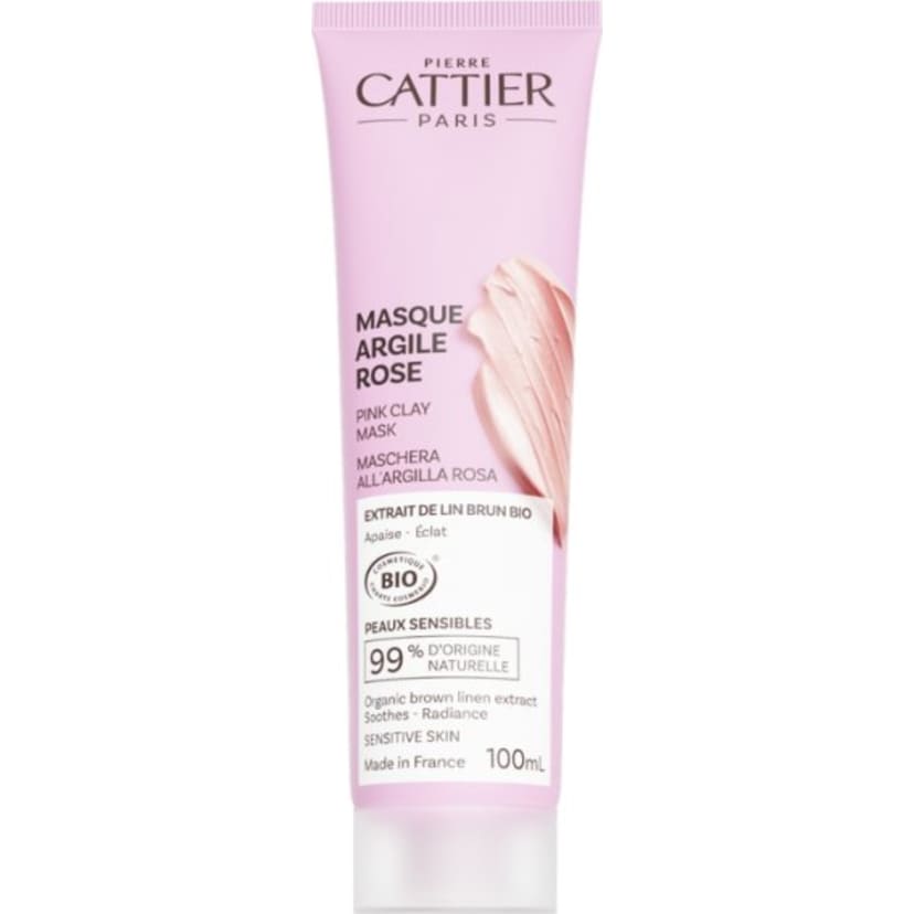 Masque à l'argile rose