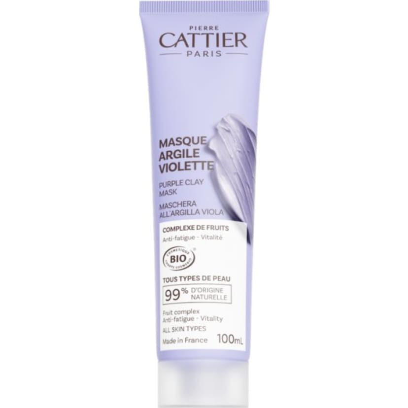 Masque à l'argile violette