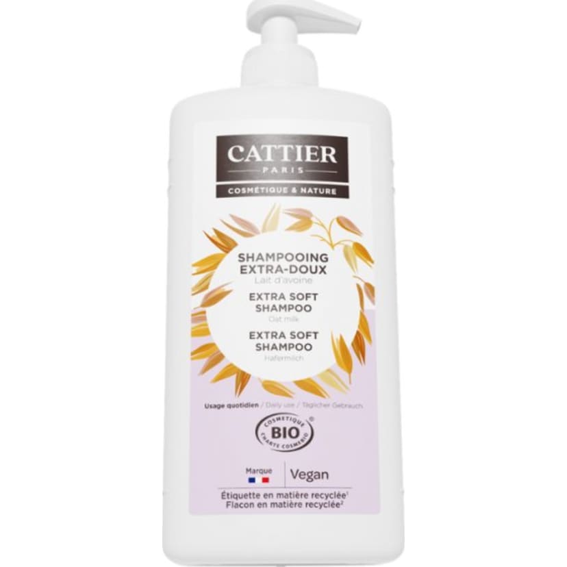 Shampoing extra-doux - Usage quotidien - Lait d'avoine