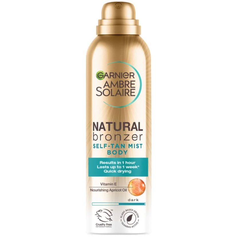 Ambre Solaire Natural Bronzer Sneldrogende Zelfbruiningsspray Donker