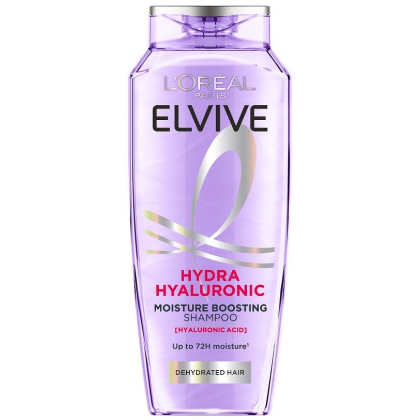 Elvive Hydra Hyulornic Moisture Boosting Shampoo with Hyaluronic Acid for Dry & Dehydrated Hair