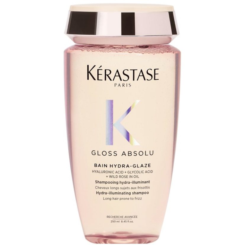 Gloss Absolu Shampoo with Glycolic Acid, Hyaluronic Acid and Wild Rose in Oil