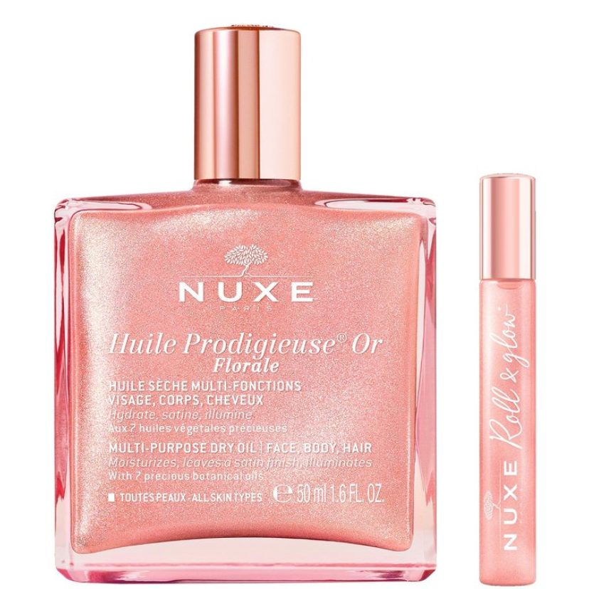 Huile Prodigieuse Shimmering Florale Multi Purpose Dry Oil & Roll On