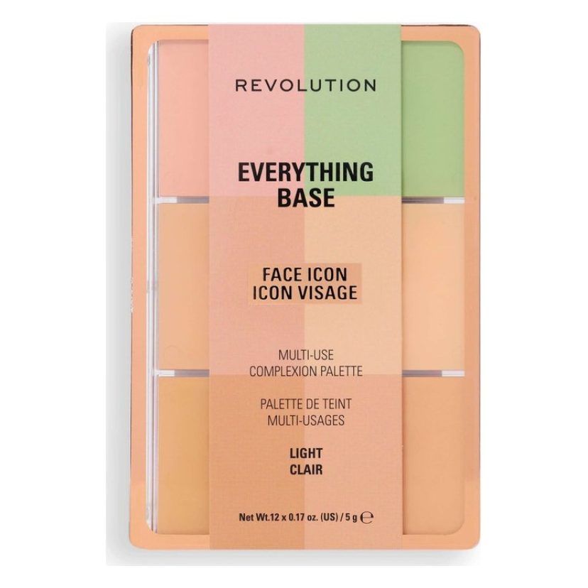 Everything Base Face Icon Complexion Palette Light