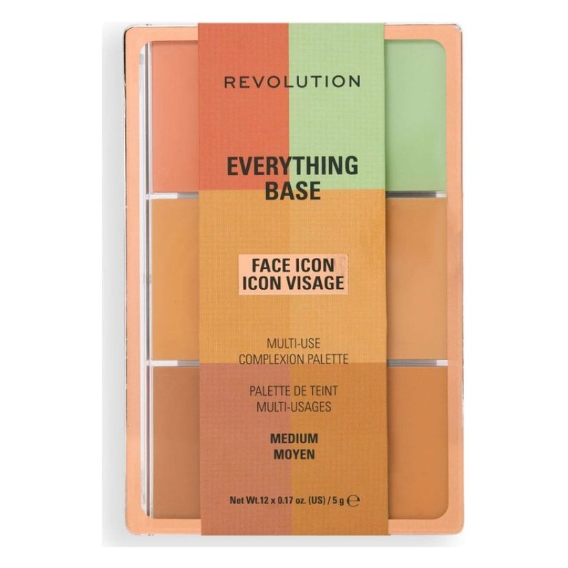 Everything Base Face Icon Complexion Palette Medium