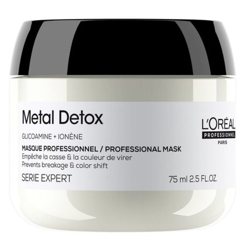 Metal Detox Mini Hair Mask, Prevent Damage & Colour Fade From Hard Water, Hydrating & Conditioning Hair Treatment, Travel Size