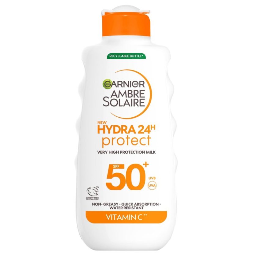 SPF 50+ Hydra 24 Hour Hydrating Sun Cream Lotion With Vitamin C