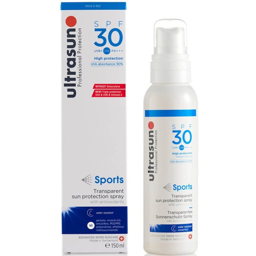 TransparantE SPRAY SPF30 - SPORTS FORMULA