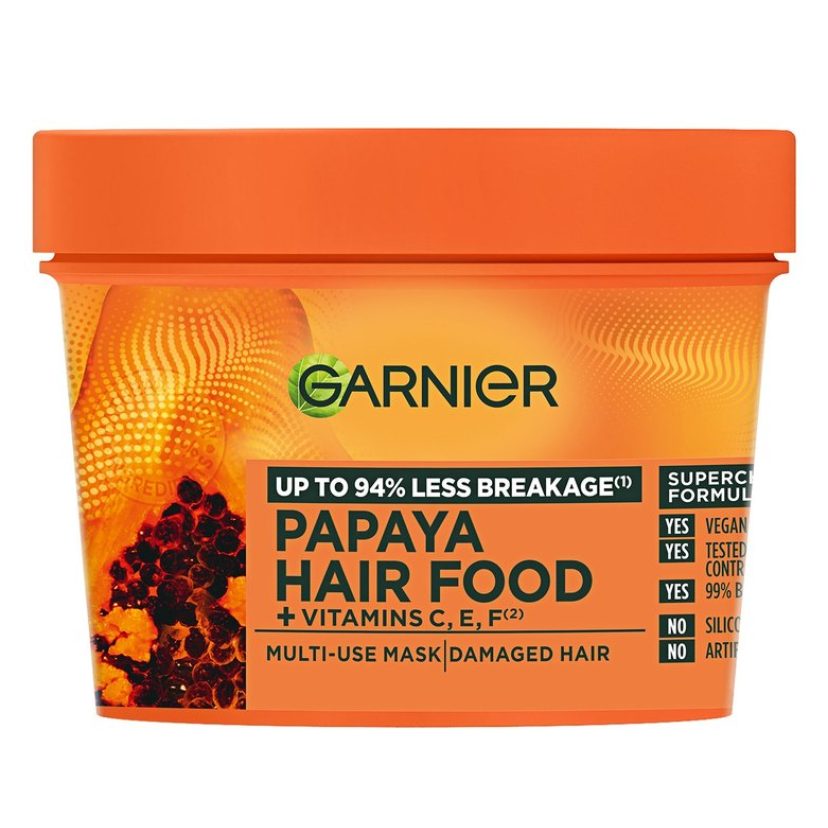 Ultimate Blends Hair Food Papaya 3-in-1 Maskerbehandeling voor Beschadigd Haar