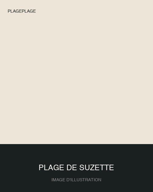 Plage de Suzette