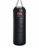 Боксёрский мешок STRIKE PRO 35 × 130 см, Натуральная кожа, чёрный — фото 1