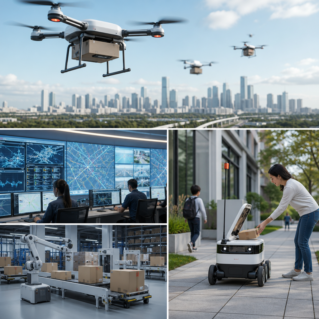 DoorDash integra drones y bots para acelerar la última milla