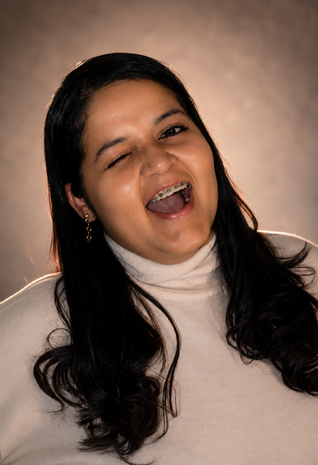 Retrato despojado de Vanessa Barros